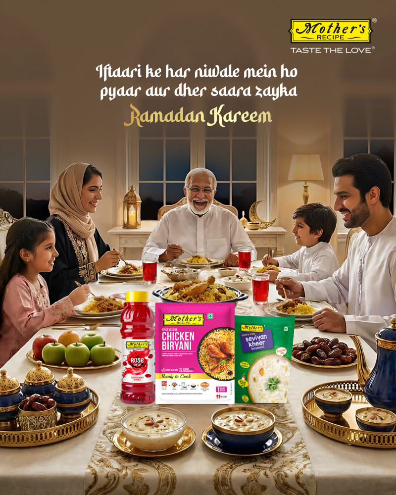 Mother's Recipe celebrates Ramadan with Seviyan Kheer Mix, Ready to Cook Chicken Biryani and Rose Sharbat decoding=
