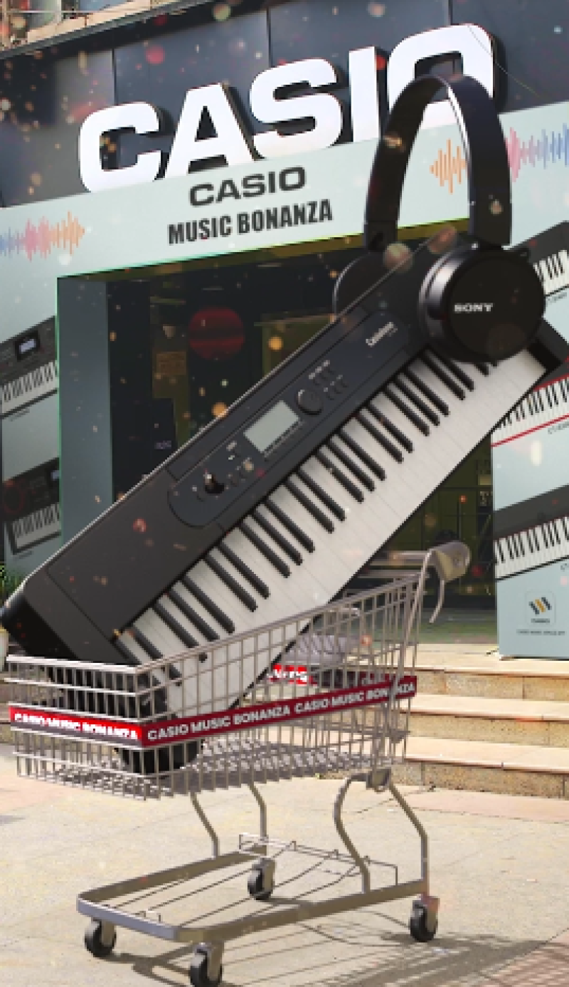 Casio Music partners with Sony India for a One-of-a-Kind Shopping Extravaganza for All Music Lovers decoding=