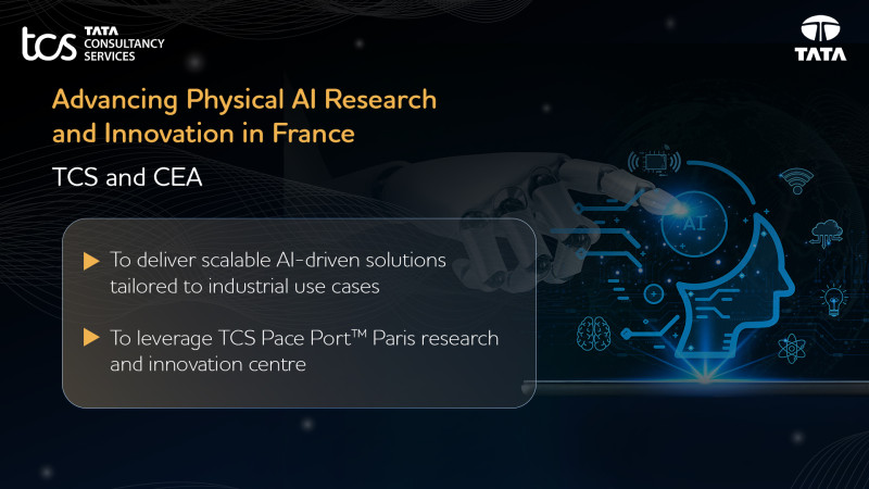 TCS and CEA Partner to Advance Physical AI Research and Innovation in France decoding=