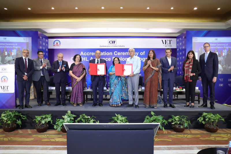 The CII-VET by EHL-The First International Course to get recognition under Indian Skilling Framework decoding=