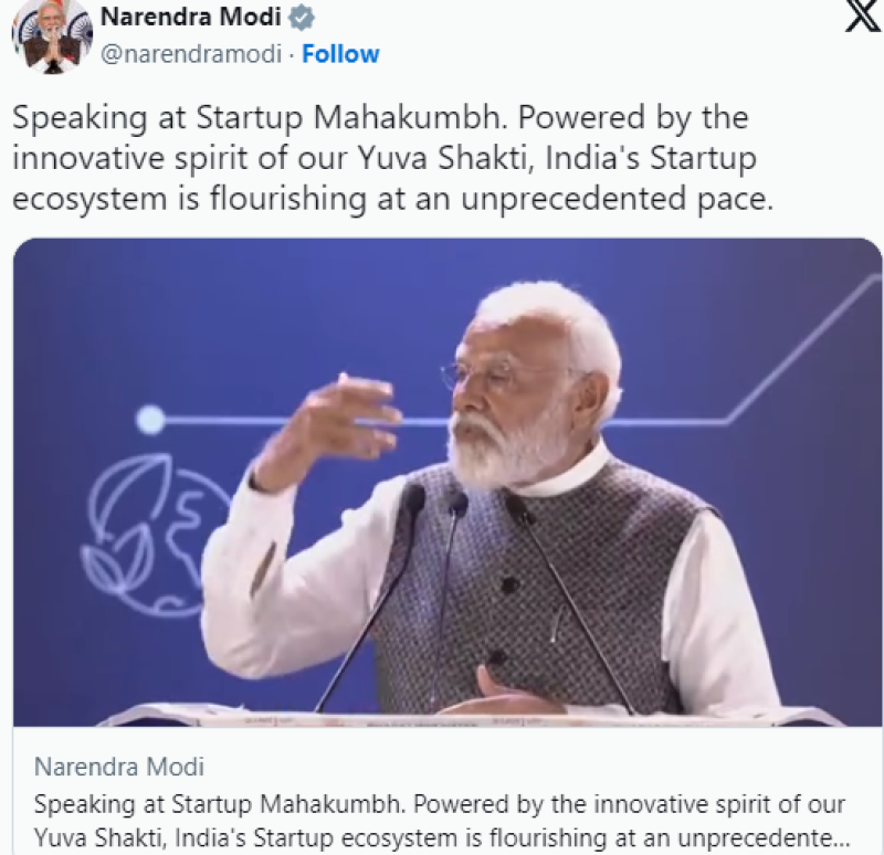 PM Modi Launches Start-up Mahakumbh in New Delhi, Celebrates Innovation decoding=