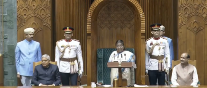 President Smt. Droupadi Murmu: From July 1, Indian Justice Code Implementation Will Prioritize Justice Over Punishment and Accelerate Judicial Process