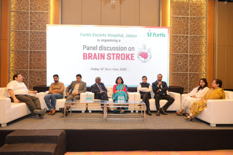 fortis-escorts-hospital-jaipur-hosts-panel-discussion-on-brain-stroke-to-raise-awareness-on-indias-rising-stroke-burden