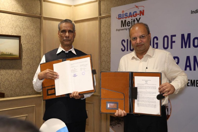 IIT Kanpur and BISAG-N Signed MoU to Revolutionize Educational Content Delivery and Disaster Management Using D2M Technology decoding=