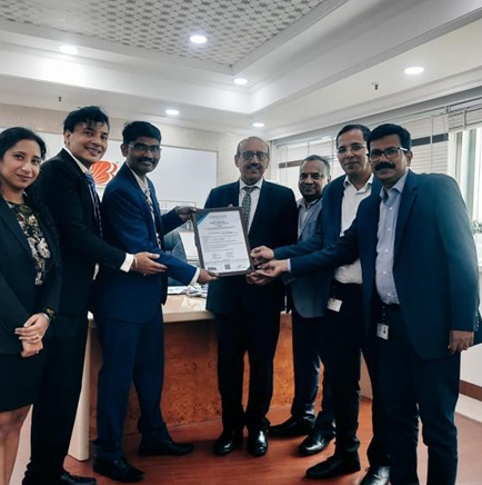 Bank of Baroda awarded Payment Card Industry Data Security Standard Compliance Certificate by SISA decoding=