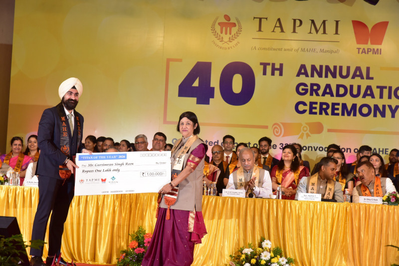 521 Graduate at T A Pai Management Institute’s 40th Annual Convocation Ceremony; Arundhati Bhattacharya Calls for Future-Ready Leadership decoding=