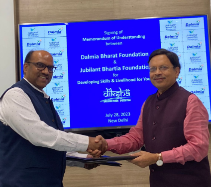 Dalmia Bharat Foundation Collaborates  with Jubilant Bhartia Foundation to Provide  Skill Training in Food Service Industry decoding=