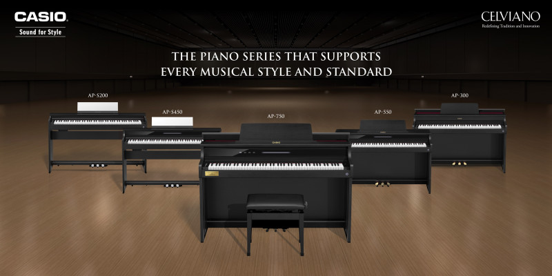 This Christmas, Gift the Magic of Music with Casio's New CELVIANO Digital Pianos decoding=