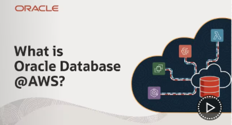 Oracle Database@AWS Now Generally Available decoding=