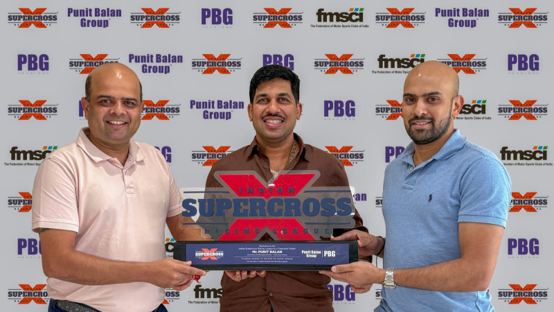 PUNIT BALAN GROUP JOINS INDIAN SUPERCROSS RACING LEAGUE SEASON 3 WITH NEW FRANCHISE TEAM decoding=