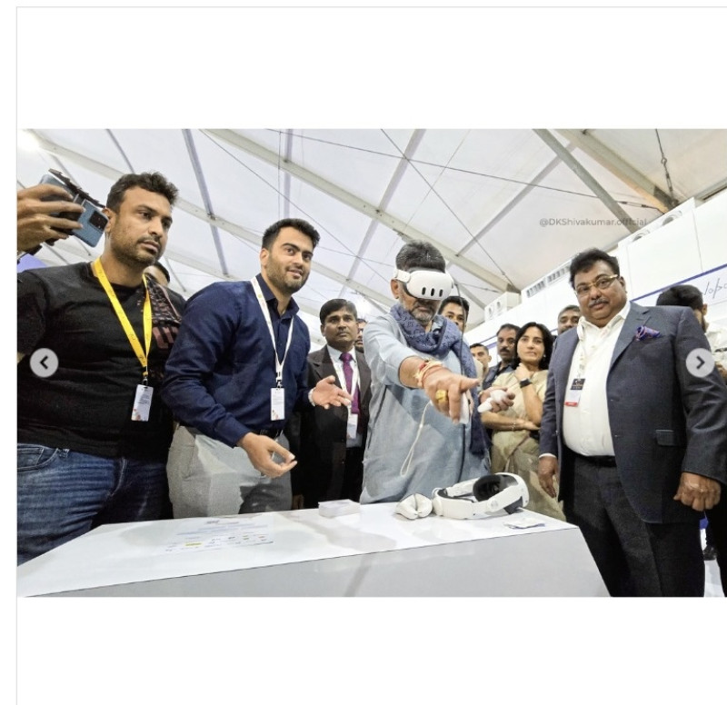 AutoVRse Showcased Immersive VR Training Solutions at Invest Karnataka Summit 2025 decoding=