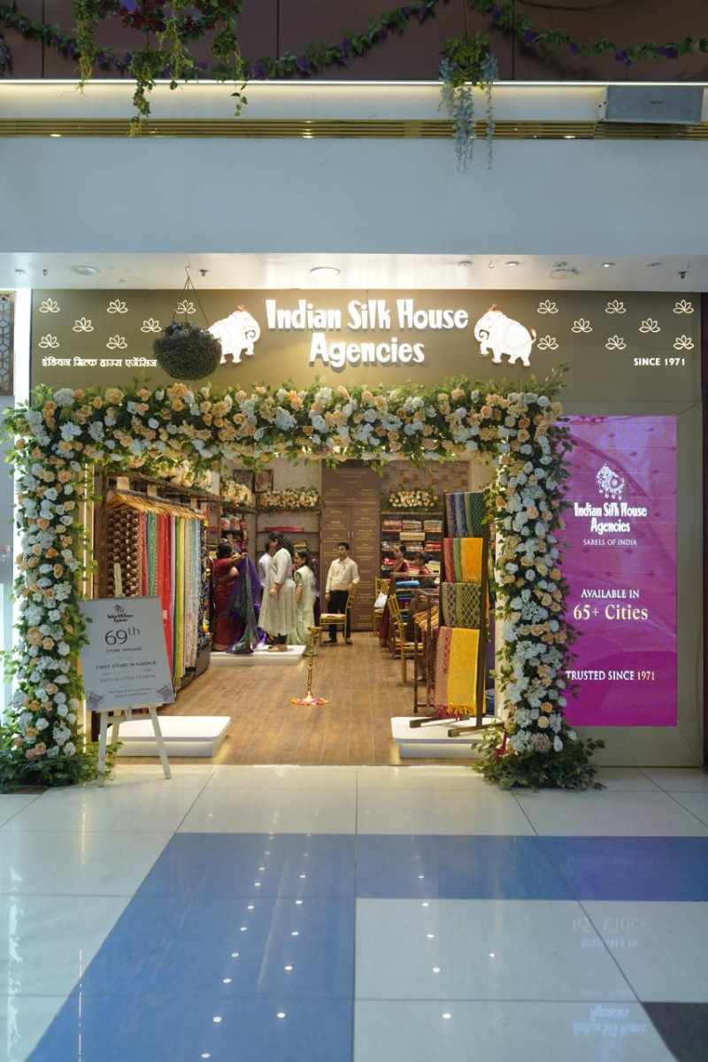 Indian Silk House Agencies Crosses 69-Store Mark with Kanpur Launch; UP Becomes 5-Store Cluster as Brand Eyes 100 Storesby FY27 decoding=