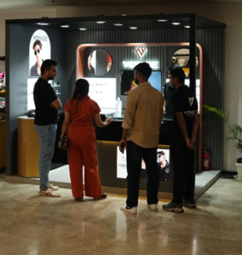 Voyage Eyewear Unveils New Kiosk at Dwarka Pacific Mall, Delhi decoding=