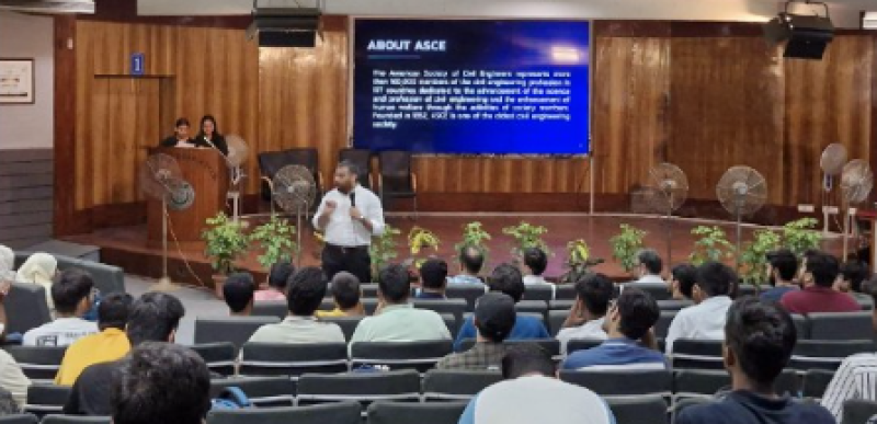 ASCE JMI International Students Chapter Conducted briefing session for Freshers (2024-25) decoding=