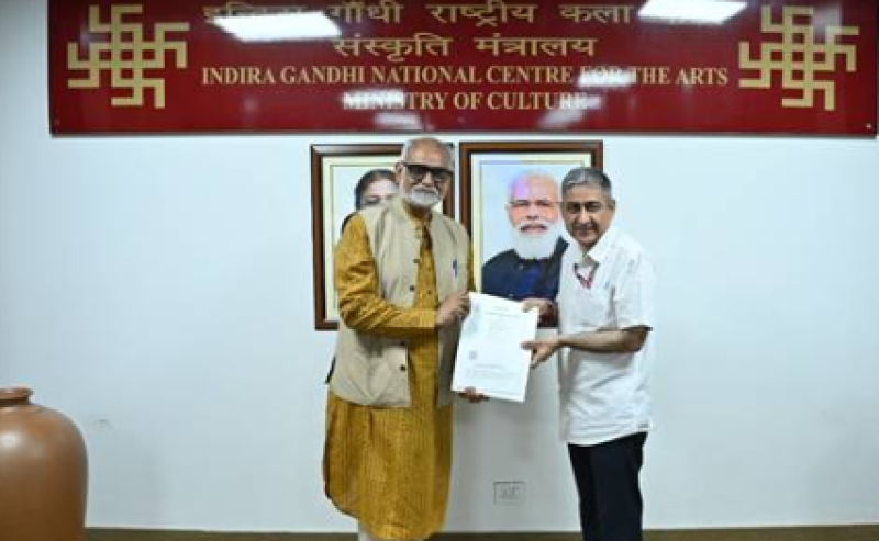 IGNCA signs MoU with Sansad TV decoding=