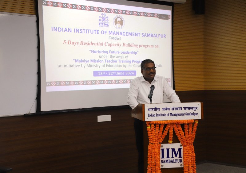 Nurturing Future Leadership Programme: IIM Sambalpur Conducts Comprehensive Training for HEI Faculties