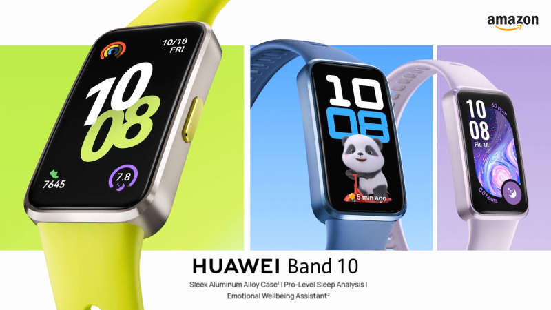 Huawei announced the launch of Band 10 in India decoding=