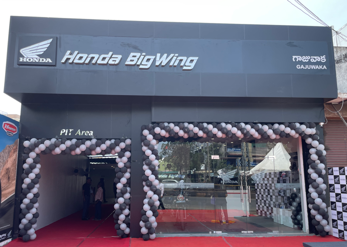 Honda Motorcycle and Scooter India inaugurates BigWing in Visakhapatnam (Andhra Pradesh) decoding=