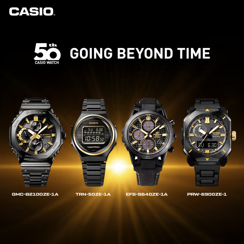 Casio marks 50 years of innovation with a Limited-Edition 'From Zero to One' Collection