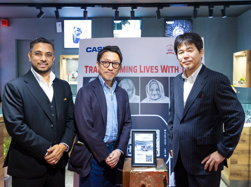 Casio India partners with SHEOWS to launch 'Every Second Counts' initiative to support homeless elderly decoding=