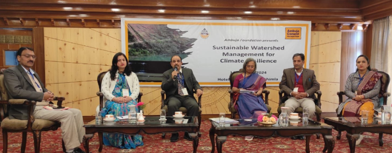 Ambuja Foundation's Shimla Event Puts Spotlight on Climate Resilience through 'Watershed' Initiative decoding=