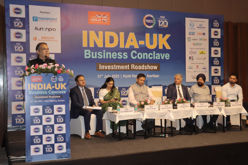 phdcci-organized-the-india-uk-business-conclave-investment-roadshow-on-thursday-31st-july-2025-at-hyatt-regency-amritsar
