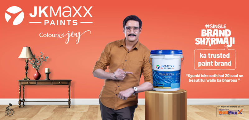 JK Maxx Paints Launches #SingleBrandSharmaJi Campaign Reinforcing Commitment to Home Beautification decoding=