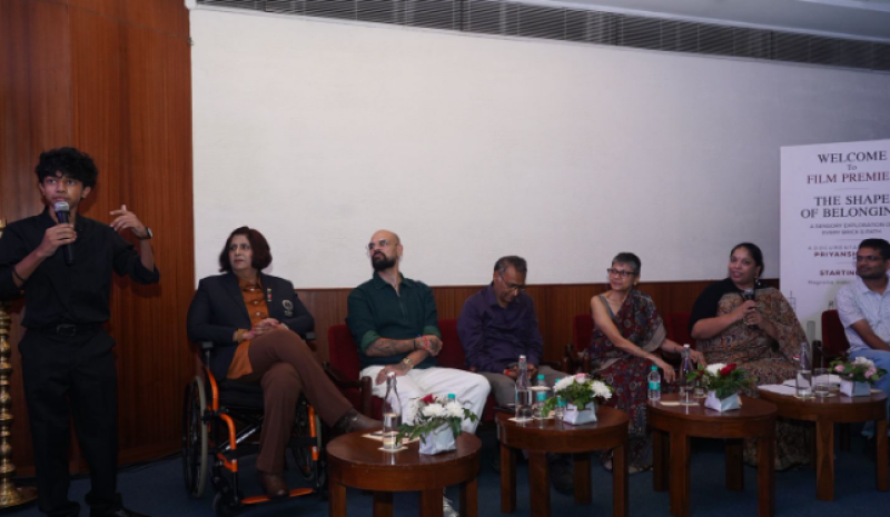 The Shape of Belonging Premieres in New Delhi, Spotlighting the Future of Inclusive Spaces in India decoding=