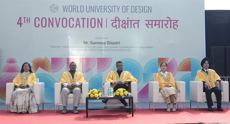 World University of Design hosts 4th convocation ceremony; confers 220 degrees decoding=