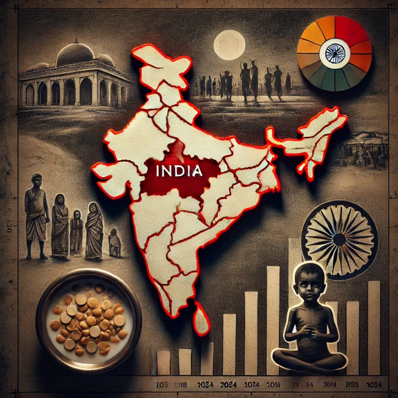 India Ranks 105th in 2024 Global Hunger Index, Faces 'Serious' Hunger Challenges Amid Stagnating Global Progress decoding=