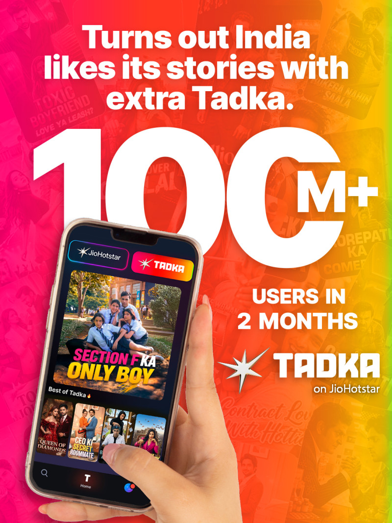 tadka-on-jiohotstar-hits-100-million-users-establishes-itself-as-the-top-destination-for-micro-content-storytelling