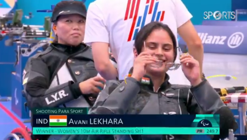 Lekhara Wins Gold, Agarwal Takes Bronze in 10m Air Rifle; Narwal Qualifies for 10m Air Pistol Final decoding=