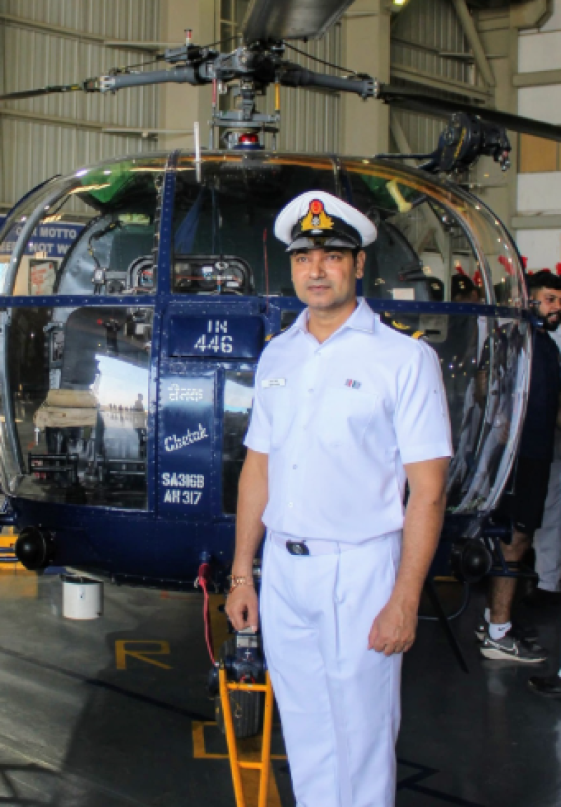 JMI School Lecturer and ANO(JD) Navy participated in a 12-day Sea Training Camp at the Naval Dockyard Mumbai