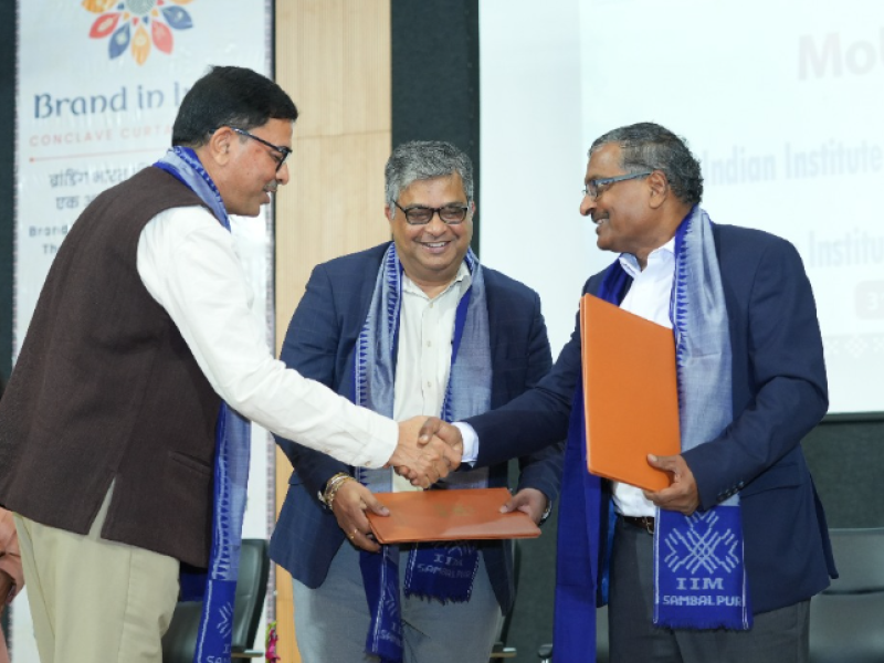 IIM Sambalpur and IIMC Dhenkanal Sign MoU to Strengthen Academic Collaboration and Interdisciplinary Research decoding=