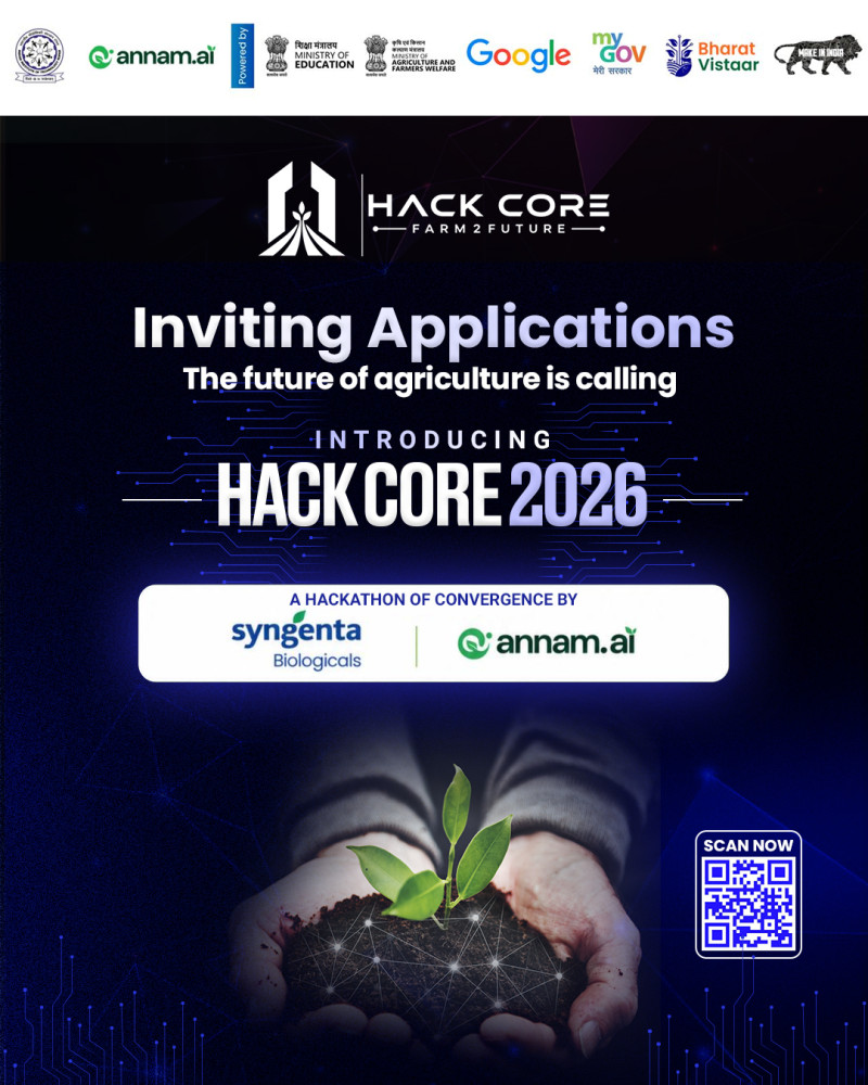 iit-ropars-annamai-syngenta-and-google-launch-hack-core-2026-a-national-ai-hackathon-to-build-ai-enabled-solutions-for-farmers-and-the-agri-ecosystem-across-india