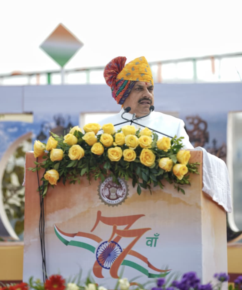 Republic Day 2026: CM Mohan Yadav Flags Off MP’s Development Roadmap from Ujjain, Announces Power Self-Reliance, Metro Expansion and 9,508 MW Green Energy Milestone decoding=