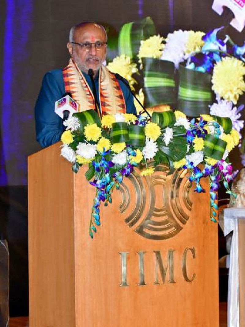 vice-president-c-p-radhakrishnan-presides-over-57th-convocation-of-iimc-lays-foundation-stone-for-new-academic-block