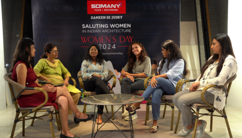 Somany Ceramics honours Women Architects on International Women's Day decoding=