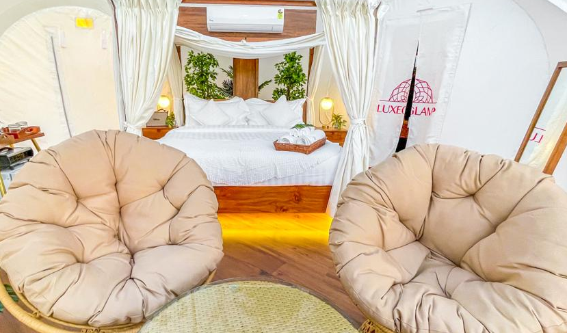 Luxeglamp opens India's first luxury 'bubble glamping' resort at Munnar, Kerala decoding=