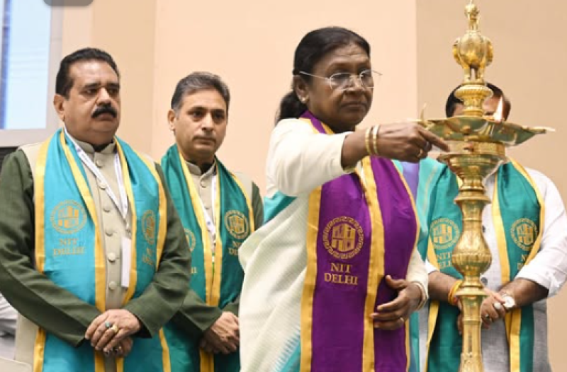 president-of-india-graces-nit-delhi-convocation-urges-students-to-drive-social-impact-through-innovation