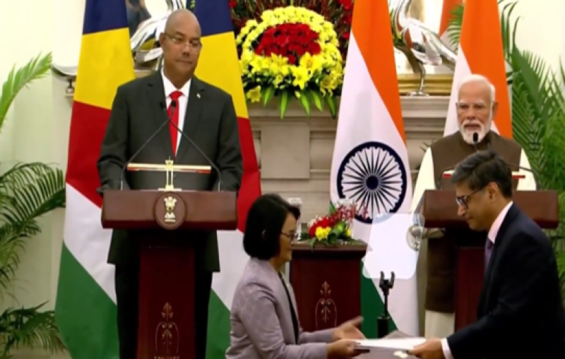 India Strengthens Indian Ocean Partnership as PM Modi Announces $175 Million Package for Seychelles, Signs 7 Strategic MoUs