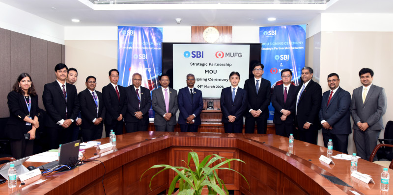 SBI and MUFG Sign Strategic Partnership to Strengthen India–Japan Financial Cooperation decoding=