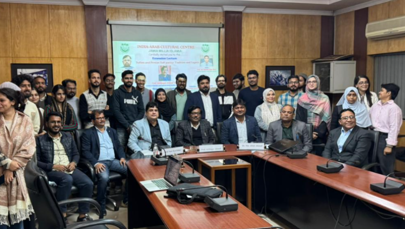 JMI’s India-Arab Cultural Centre organises an Extension Lecture on 