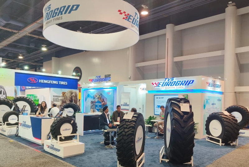 TVS Eurogrip showcases industry-best design and tyre technology at SEMA show decoding=