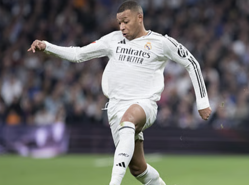 Mbappé's Penalty Clinches Real Madrid's 2-0 La Liga Win Over Sevilla decoding=