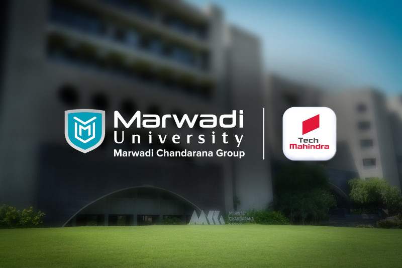 Marwadi University Inks MoU with Tech Mahindra, Powering Digital Skills to Boost Employability decoding=
