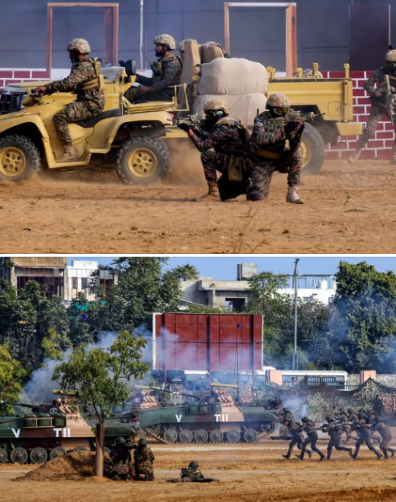 historic-army-day-parade-to-be-held-in-jaipur-full-dress-rehearsal-showcases-armys-valour-today