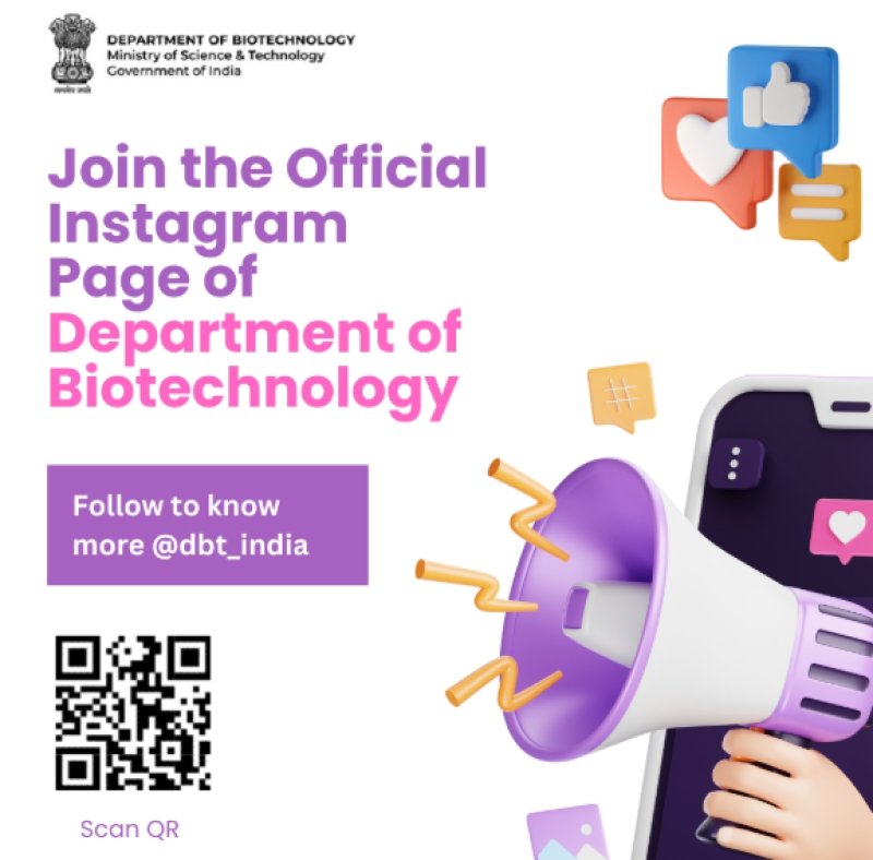 Department of Biotechnology Hosts the Fourth Webinar in its Webinar Series on Biomanufacturing and Biofoundry Initiative on the Theme “Biomanufacturing of Enzymes” decoding=