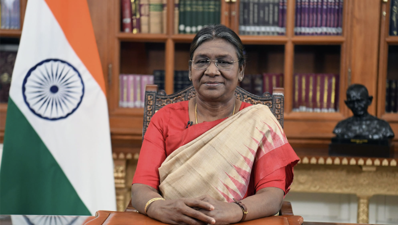 President Droupadi Murmu Extends Heartfelt Greetings on Chhath Puja — “Festival Reflects Gratitude to Nature and Message of Cleanliness & Unity”
