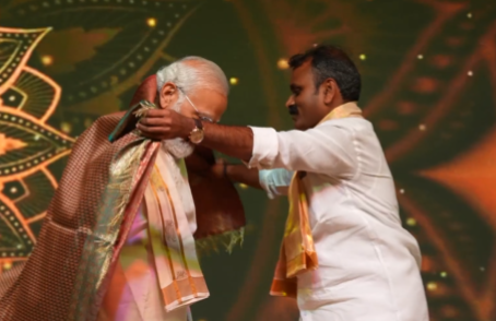 pm-modi-shares-highlights-from-a-memorable-tamil-new-year-celebration-programme-last-evening
